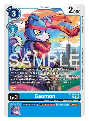 Gaomon 「BT25-021」「EN」