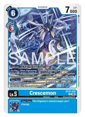 Crescemon 「BT25-026」「EN」