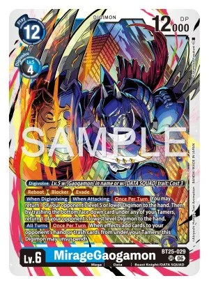 MirageGaogamon 「BT25-029」「EN」