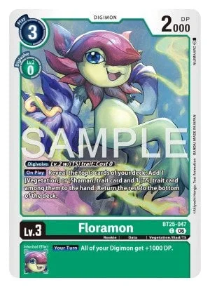Floramon 「BT25-047」「EN」