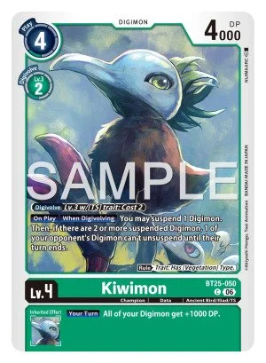 Kiwimon 「BT25-050」「EN」