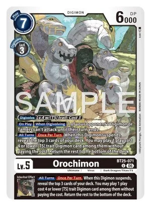 Orochimon 「BT25-071」「EN」