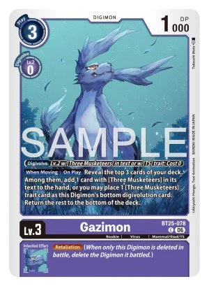 Gazimon 「BT25-078」「EN」