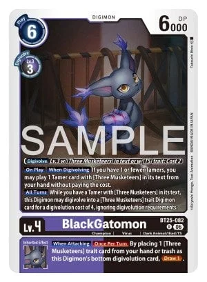 BlackGatomon 「BT25-082」「EN」