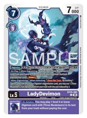 LadyDevimon 「BT25-083」「EN」