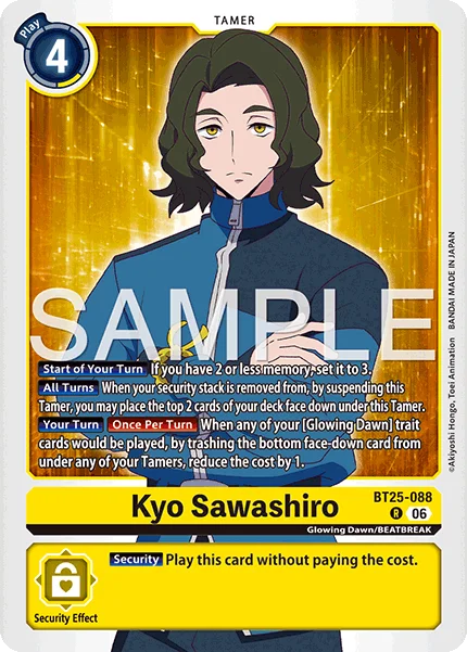 Kyo Sawashiro 「BT25-088」「EN」