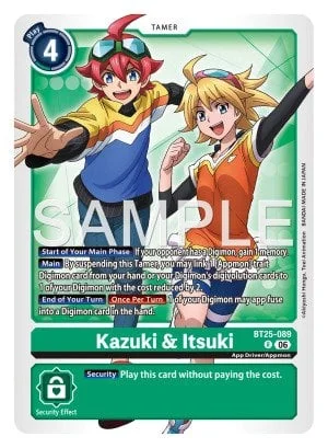 Kazuki & Itsuki 「BT25-089」「EN」