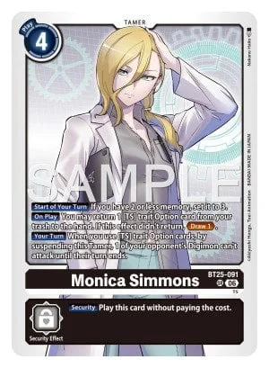 Monica Simmons 「BT25-091」「EN」