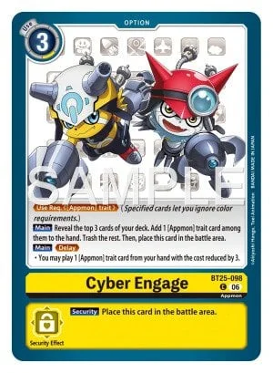 Cyber Engage 「BT25-098」「EN」