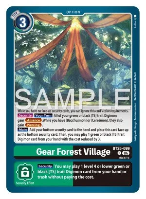 Gear Forest Village 「BT25-099」「EN」
