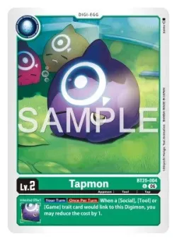 Tapmon — BT-25: BOOSTER DUAL REVOLUTION #BT25-004 · Digimon
