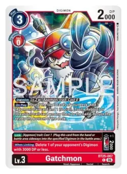Gatchmon — BT-25: BOOSTER DUAL REVOLUTION #BT25-007 · Digimon