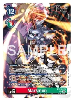 Marsmon — BT-25: BOOSTER DUAL REVOLUTION #BT25-020 · Digimon