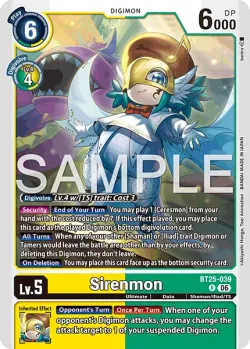 Sirenmon — BT-25: BOOSTER DUAL REVOLUTION #BT25-039 · Digimon