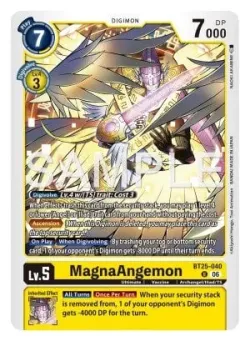 MagnaAngemon — BT-25: BOOSTER DUAL REVOLUTION #BT25-040 · Digimon