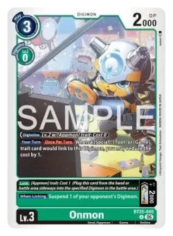 Onmon — Box Promotion Pack: DUAL REVOLUTION #BT25-045 · Digimon