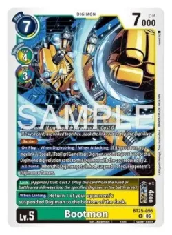 Bootmon — BT-25: BOOSTER DUAL REVOLUTION #BT25-056 · Digimon