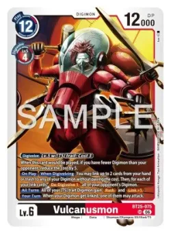 Vulcanusmon 「BT25-075」「EN」