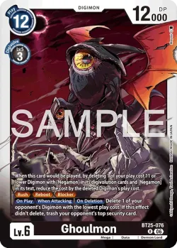 Ghoulmon 「BT25-076」「EN」