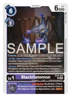 BlackGatomon 「BT25-082」「EN」