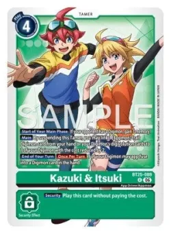 Kazuki & Itsuki 「BT25-089」「EN」
