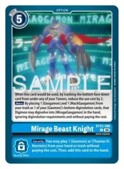 Mirage Beast Knight 「BT25-096」「EN」