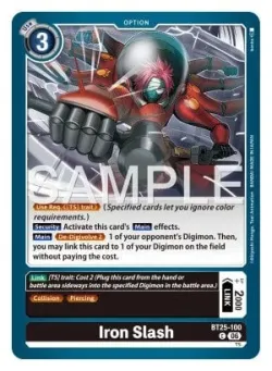 Iron Slash 「BT25-100」「EN」