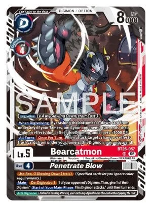 Bearcatmon 「BT26-057」「EN」
