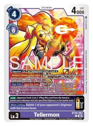 Tellermon 「BT26-063」「EN」