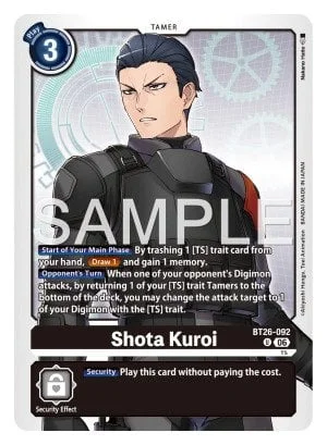 Shota Kuroi 「BT26-092」「EN」