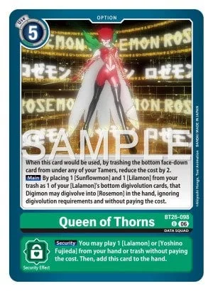 Queen of Thorns 「BT26-098」「EN」