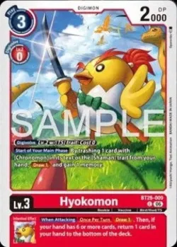 Hyokomon — BT-26: BOOSTER TIMELESS BONDS #BT26-009 · Digimon