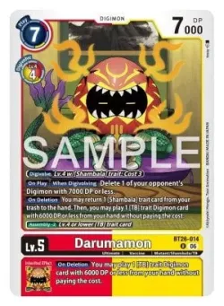 Darumamon — BT-26: BOOSTER TIMELESS BONDS #BT26-014 · Digimon