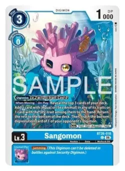 Sangomon — BT-26: BOOSTER TIMELESS BONDS #BT26-018 · Digimon