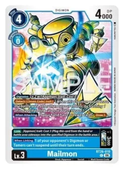 Mailmon — BT-26: BOOSTER TIMELESS BONDS #BT26-019 · Digimon