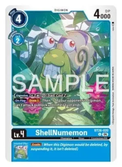 ShellNumemon — BT-26: BOOSTER TIMELESS BONDS #BT26-020 · Digimon