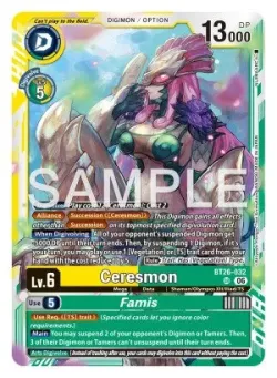 Ceresmon — BT-26: BOOSTER TIMELESS BONDS #BT26-032 · Digimon