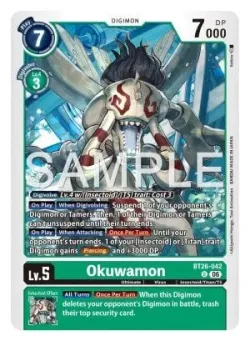 Okuwamon — BT-26: BOOSTER TIMELESS BONDS #BT26-042 · Digimon