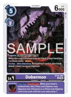 Dobermon 「BT26-069」「EN」