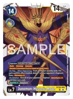 Junomon: Hysteric Mode 「BT26-083」「EN」