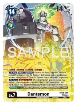 Dantemon 「BT26-086」「EN」