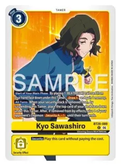 Kyo Sawashiro 「BT26-089」「EN」