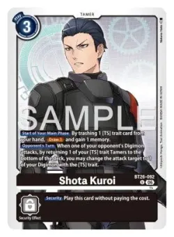 Shota Kuroi 「BT26-092」「EN」