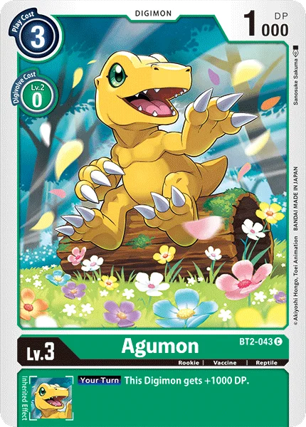 Agumon 「BT2-043」「EN」