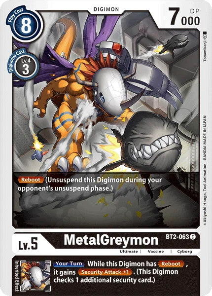 MetalGreymon 「BT2-063」「EN」