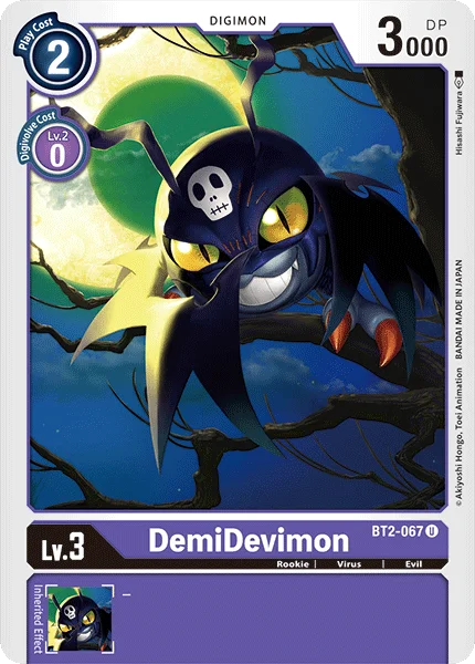 DemiDevimon 「BT2-067」「EN」