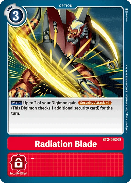 Radiation Blade 「BT2-092」「EN」