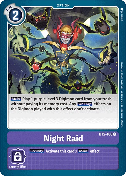 Night Raid 「BT2-108」「EN」