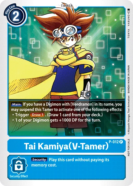 Tai Kamiya (V-Tamer) 「P-012」「EN」
