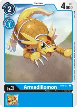 Armadillomon — BT-01: Booster New Evolution #BT1-027 · Digimon